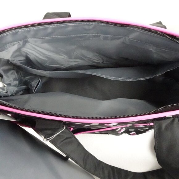 Disney Baby Minnie Mouse Diaper Bag 8 Pockets 4 Piece Set 19" Large NEW - Picture 9 of 11